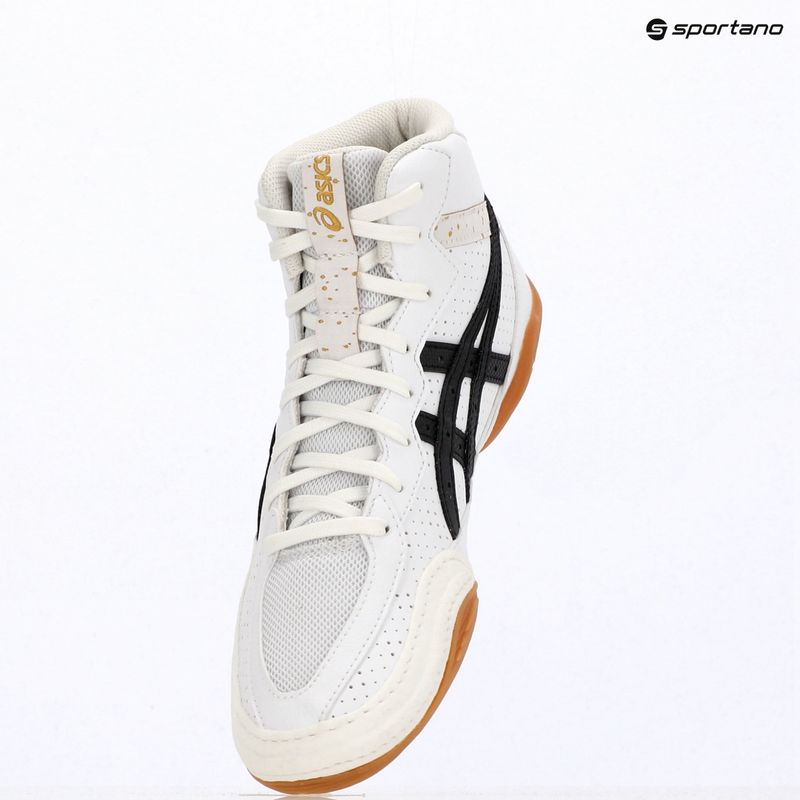 Birkozócipők ASICS Matflex 8 white/black 9