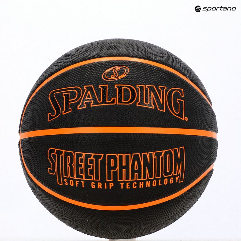 Spalding Phantom kosárlabda fekete/narancs méret 6 6