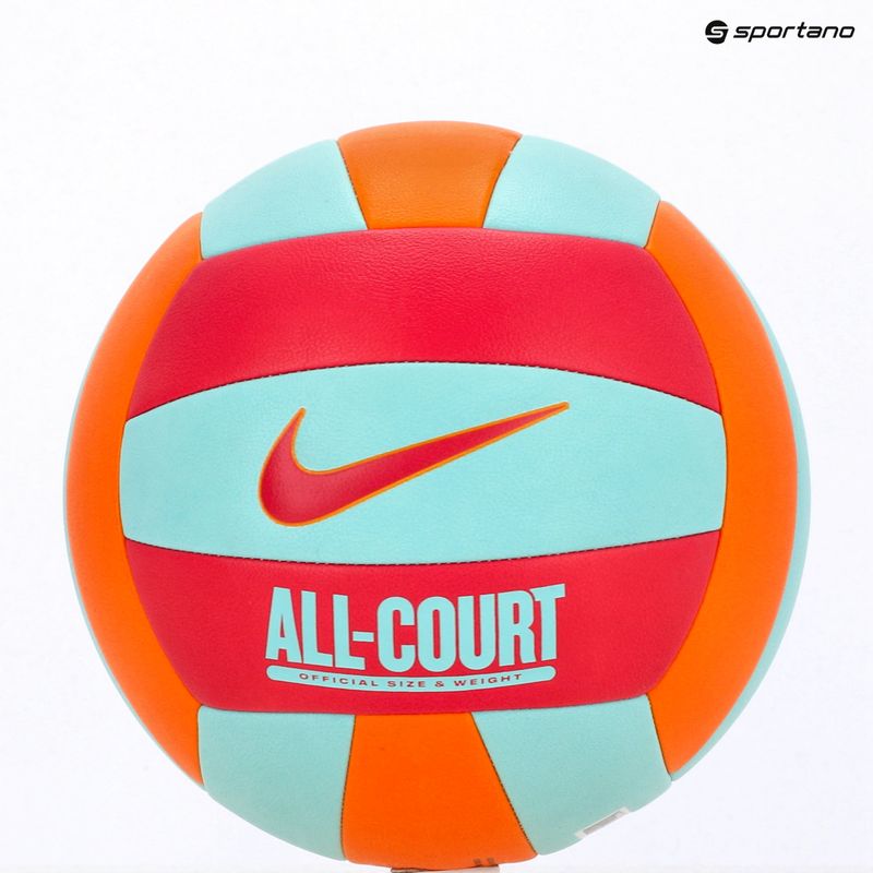 Röplabda Nike All Court Volleyball Bright Ceramic/Bleached Turq/Rush Pink méret 5 6