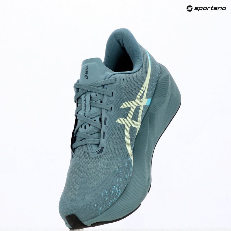 Férfi futócipők ASICS Novablast 6 foggy teal/illuminate yellow 9