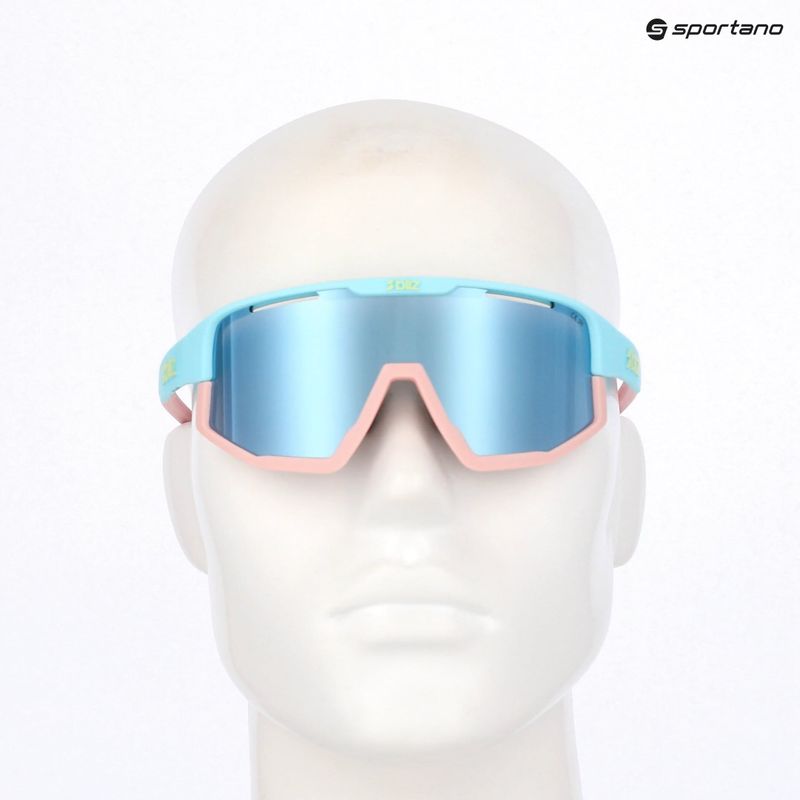 Napszemüveg Bliz Fusion Small matt pastel blue/smoke/ice blue multi 8