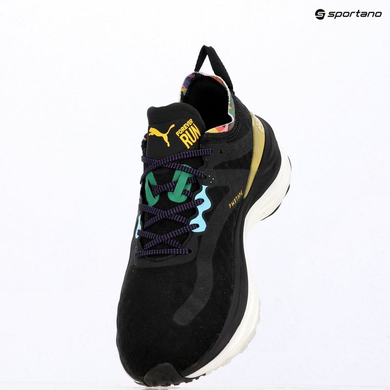 Női futócipők Puma ForeverRun Nitro Love Marathon black/green/blue/orange/yellow/white 9