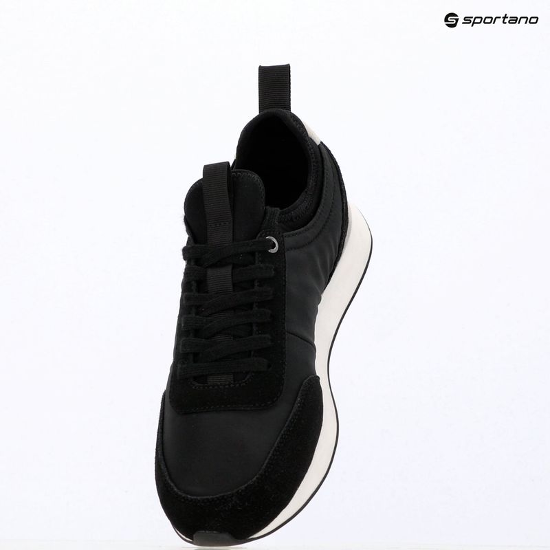 Férfi cipők Calvin Klein YM0YM01414 Retro Runner Sock Laceup Mix matte black/bright white 9
