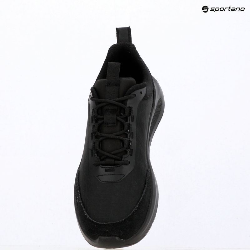 Férfi cipők Calvin Klein HM0HM02343 Light Eva Runn Laceup AOP triple black 9