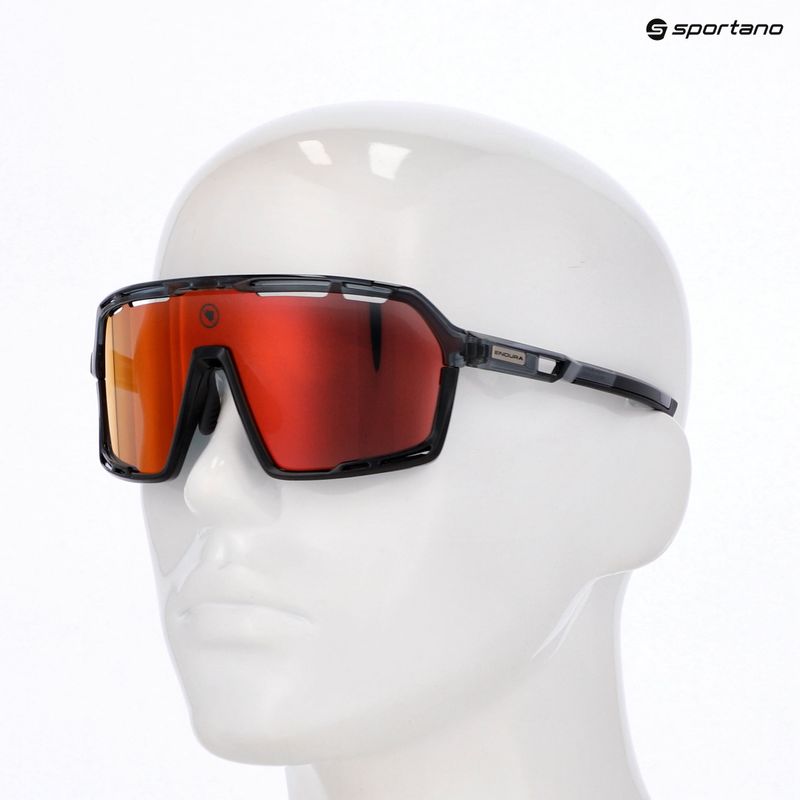 Endura Pro SL szürke/fekete/piros revo füst/tiszta ezüst villanó tükör/borostyán napszemüveg 8