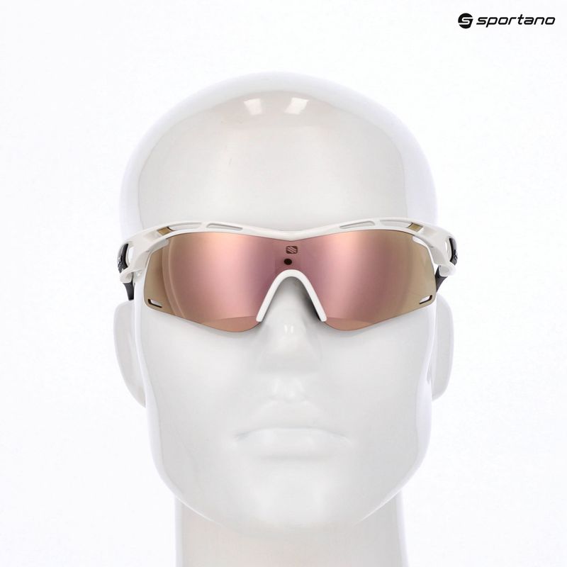 Napszemüveg Rudy Project Tralyx+ Slim white gloss/multilaser gold 8