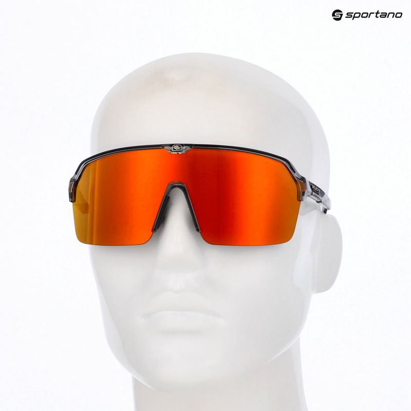 Napszemüveg Rudy Project Spinshield Air crystal ash/multilaser orange 8