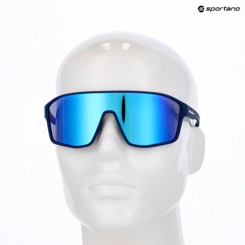 Napszemüveg Red Bull SPECT Daft blue/smoke with blue mirror 7