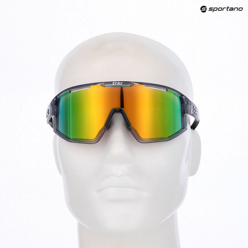 Napszemüveg Bliz Fusion crystal black/brown/green multi 8