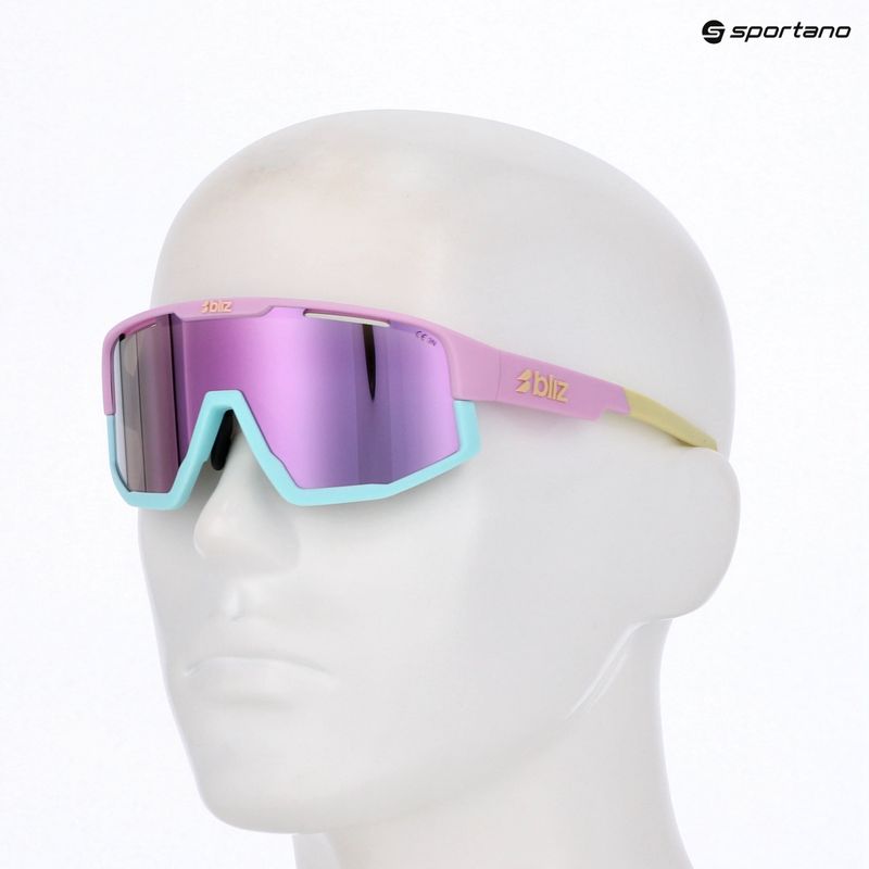 Napszemüveg Bliz Fusion Small matt pastel purple/brown/pink multi 8