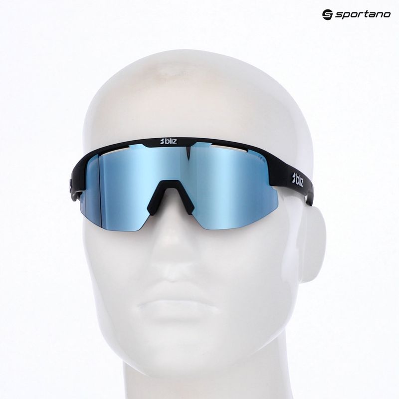 Napszemüveg Bliz Matrix Small matte black/smoke/ice blue multi 8
