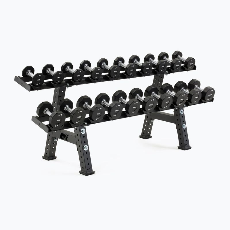 Súlyzótartó állvány Nike Strength Urethane Dumbbell Rack black 3
