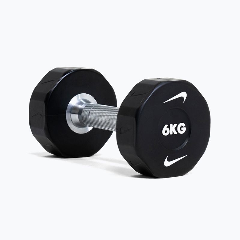 Krómozott kézisúlyzó Nike Strength Pro Urethane Dumbbell 14 kg black/white 7