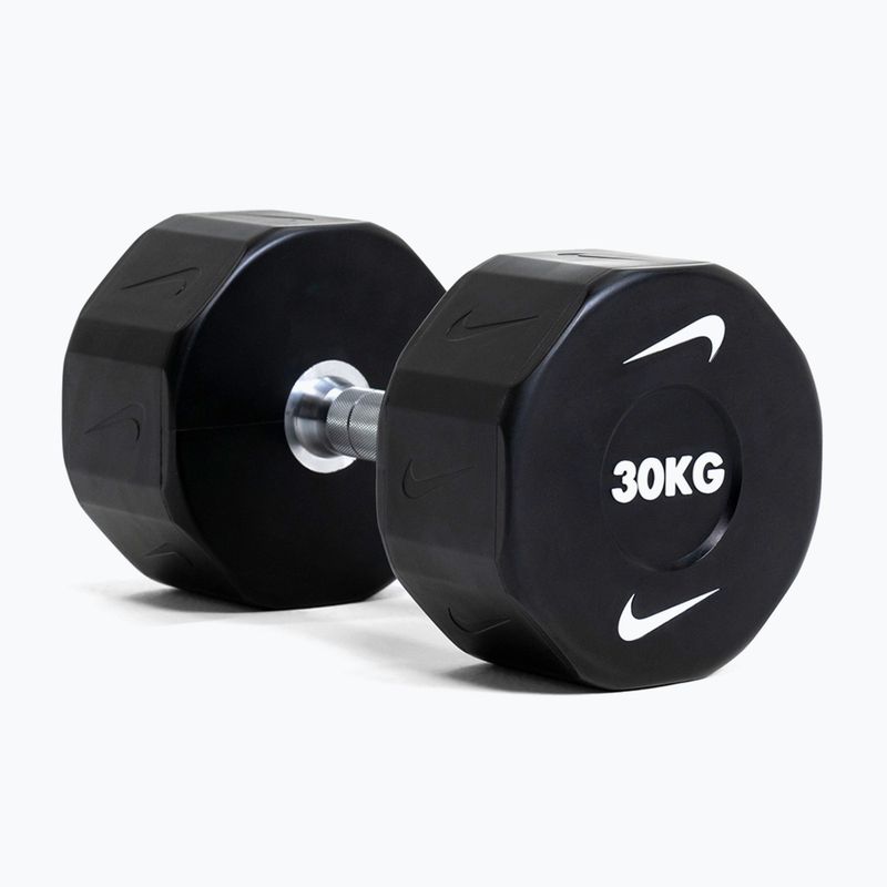 Krómozott kézisúlyzó Nike Strength Pro Urethane Dumbbell 14 kg black/white 9