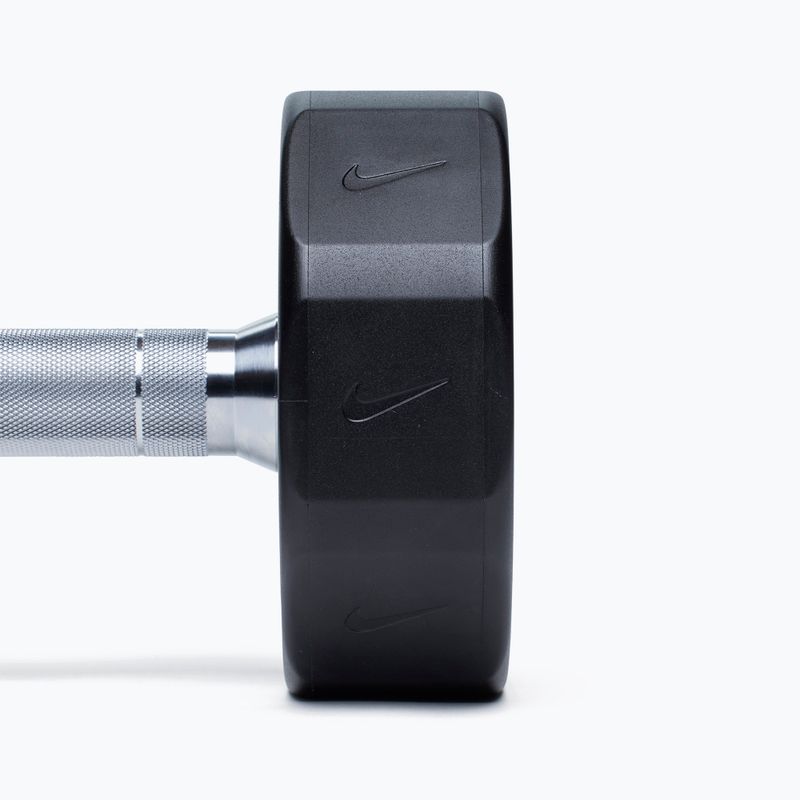 Krómozott kézisúlyzó Nike Strength Pro Urethane Dumbbell 14 kg black/white 11