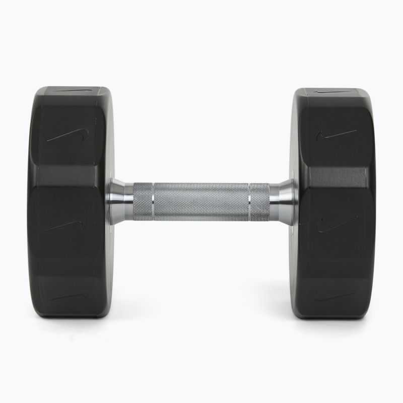 Krómozott kézisúlyzó Nike Strength Pro Urethane Dumbbell 18 kg black/white 3