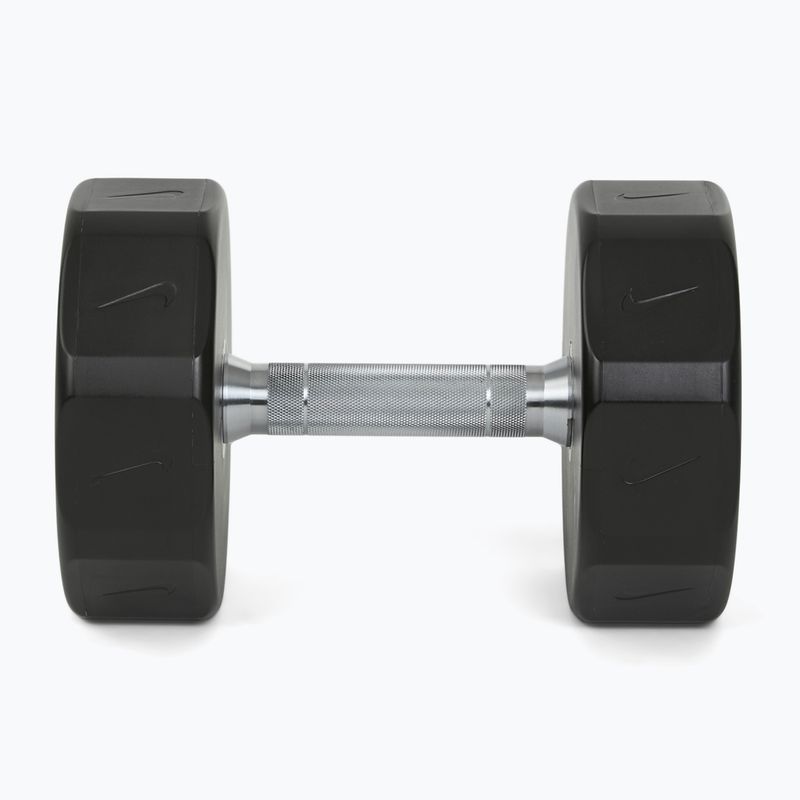 Krómozott kézisúlyzó Nike Strength Pro Urethane Dumbbell 20 kg black/white 3