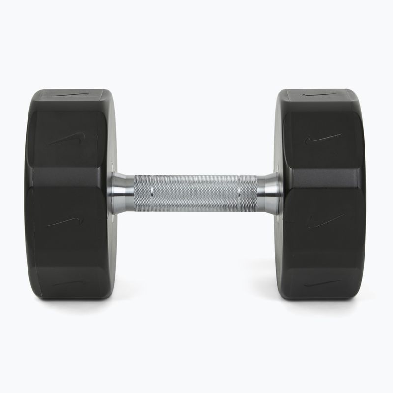 Krómozott kézisúlyzó Nike Strength Pro Urethane Dumbbell 22 kg black/white 3