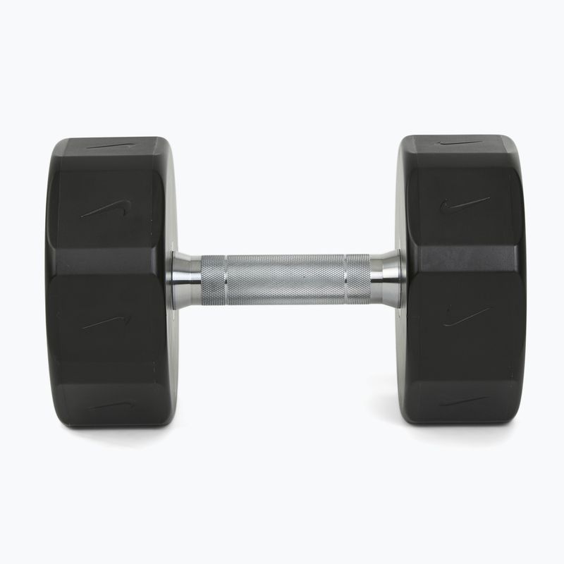 Krómozott kézisúlyzó Nike Strength Pro Urethane Dumbbell 24 kg black/white 3