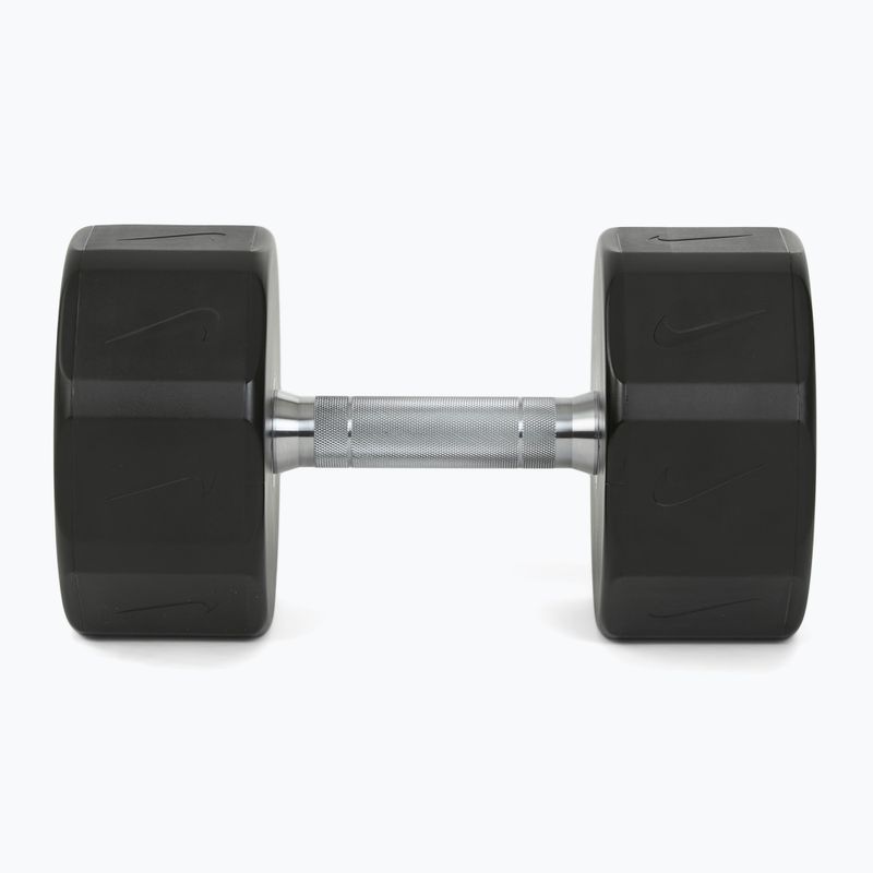 Krómozott kézisúlyzó Nike Strength Pro Urethane Dumbbell 30 kg black/white 3