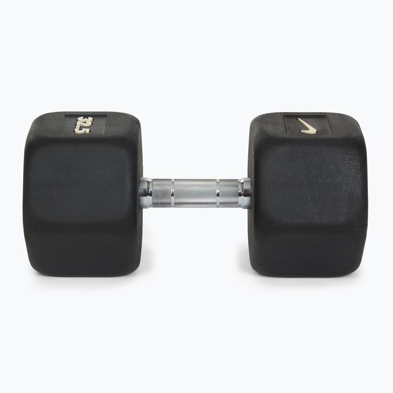Gumírozott kézisúlyzó Nike Strength Hex Dumbbell 32,5 kg black/white 3