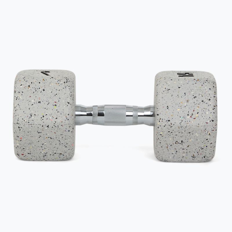 Gumírozott kézisúlyzó Nike Strength Grind Hex Dumbbell 15 kg wolf grey 3
