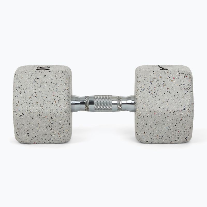Gumírozott kézisúlyzó Nike Strength Grind Hex Dumbbell 20 kg wolf grey 3