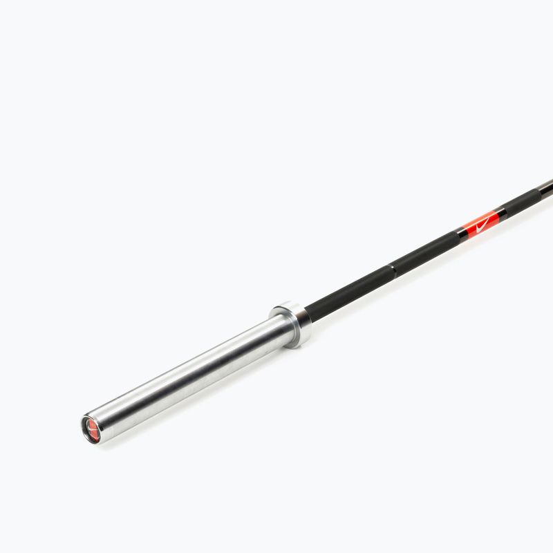 Egyenes rúd Nike Strength 1972 Power Bar black chrome/orange 2