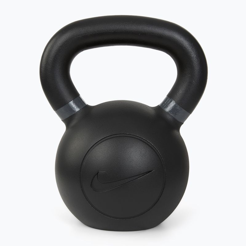 Nike Strength öntöttvas kettlebell 20 kg fekete/szürke 2
