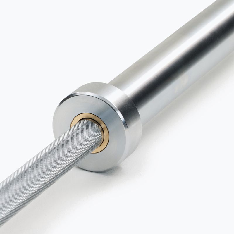 Egyenes rúd Nike Strength Hard Chrome Barbell chrome swoosh 4