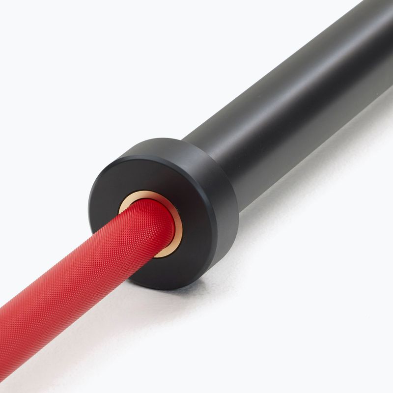 Egyenes rúd Nike Strength Coated Premium Barbell red swoosh 5