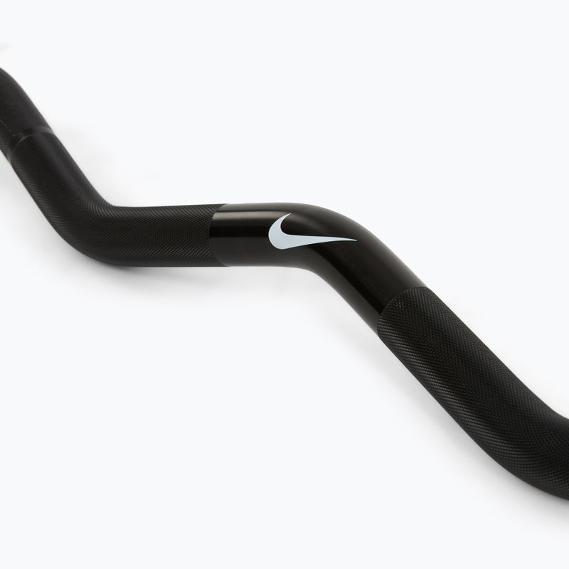 Egyenes rúd Nike Strength Coated Premium Barbell black just do it 4