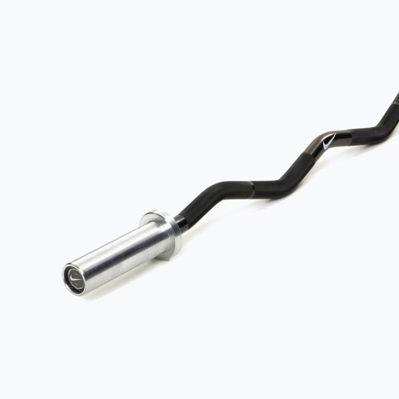 Hajlított rúd Nike Strength Curl Bar black swoosh 7