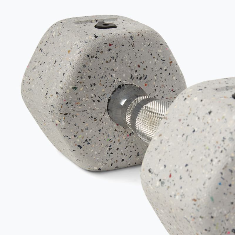Súlyzók Nike Strength Grind Hex Dumbbell 2 x 9 kg wolf grey 4