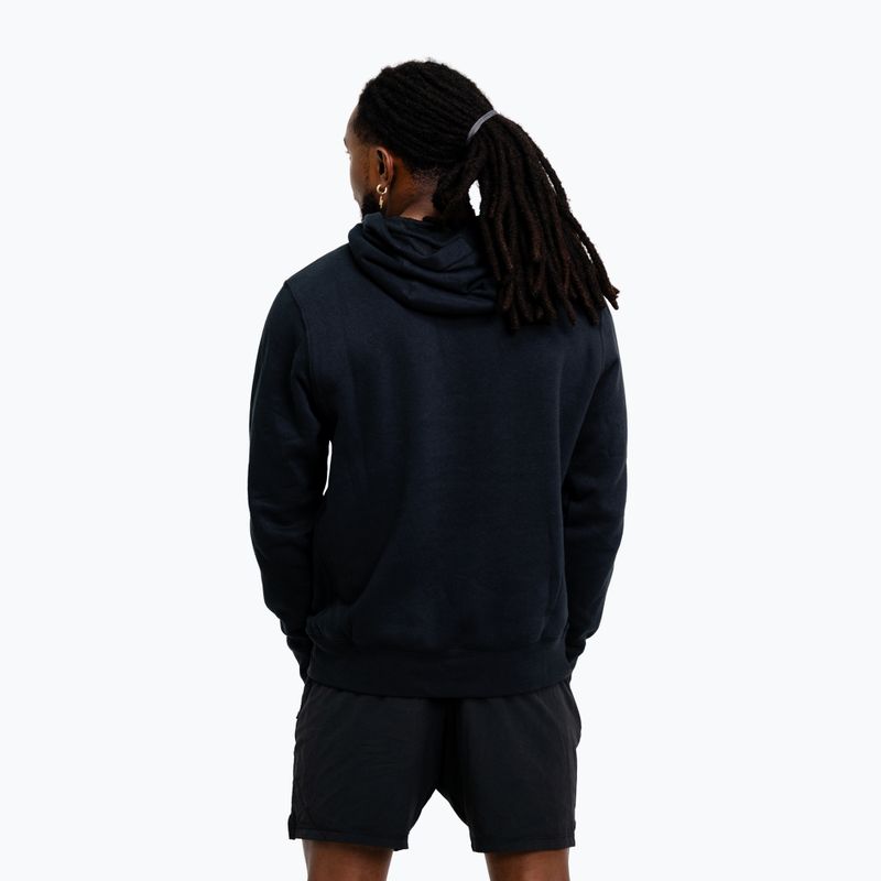 Férfi pulóver Nike Strength Hoodie black/white 3