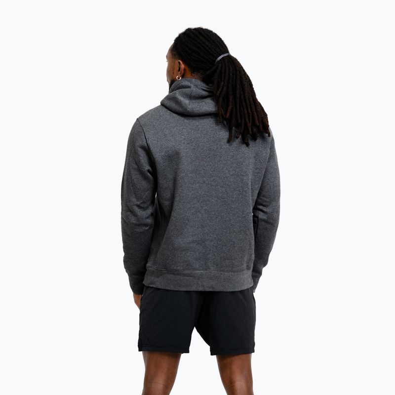 Férfi pulóver Nike Strength Hoodie charcoal/white 3