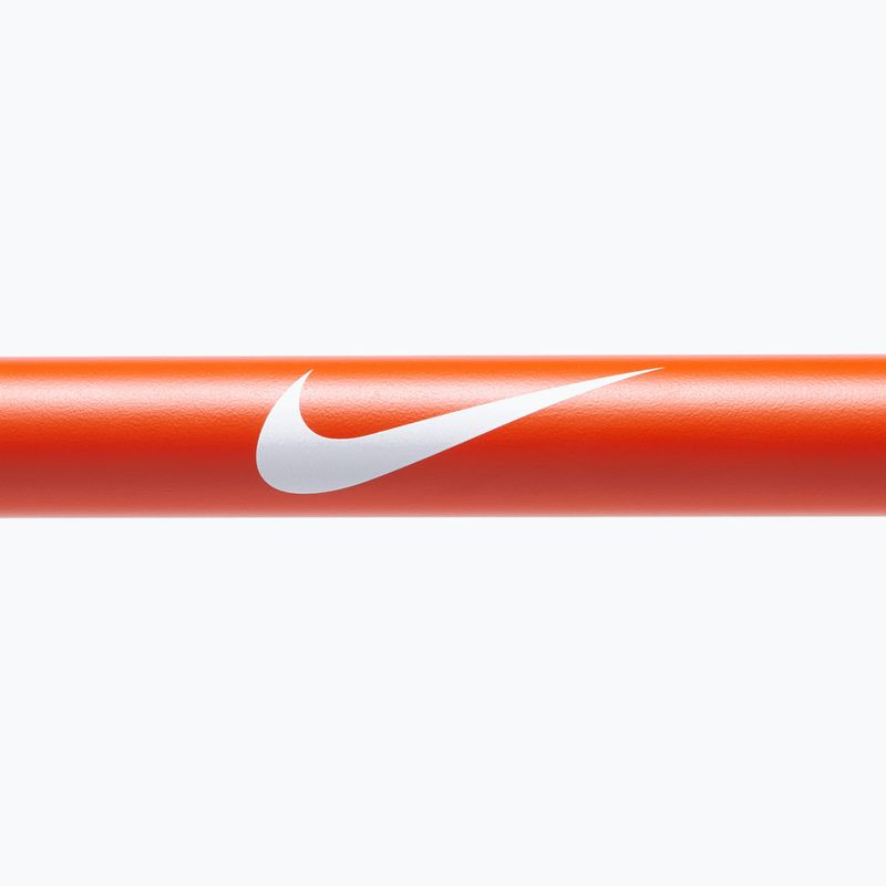 Egyenes rúd Nike Strength Coated Premium Barbell orange swoosh 4