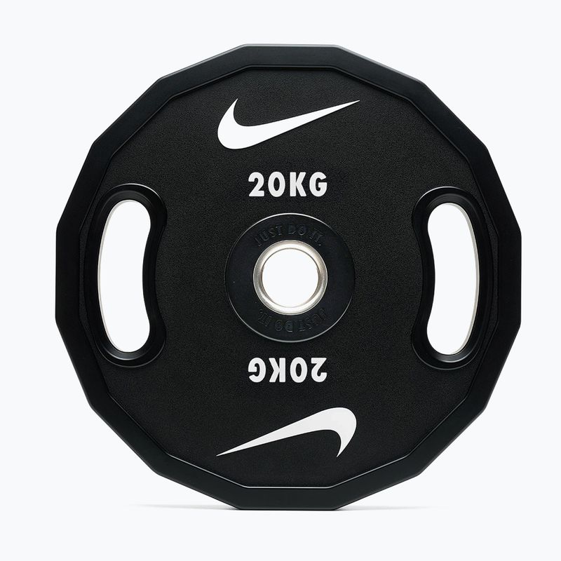 Bumper tárcsák Nike Strength Pro Urethane Plates 20 kg black/white 4