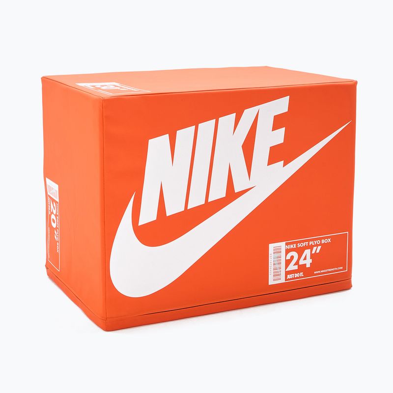 Plyometrikus doboz Nike Strength Soft Plyo Box orange/white 2