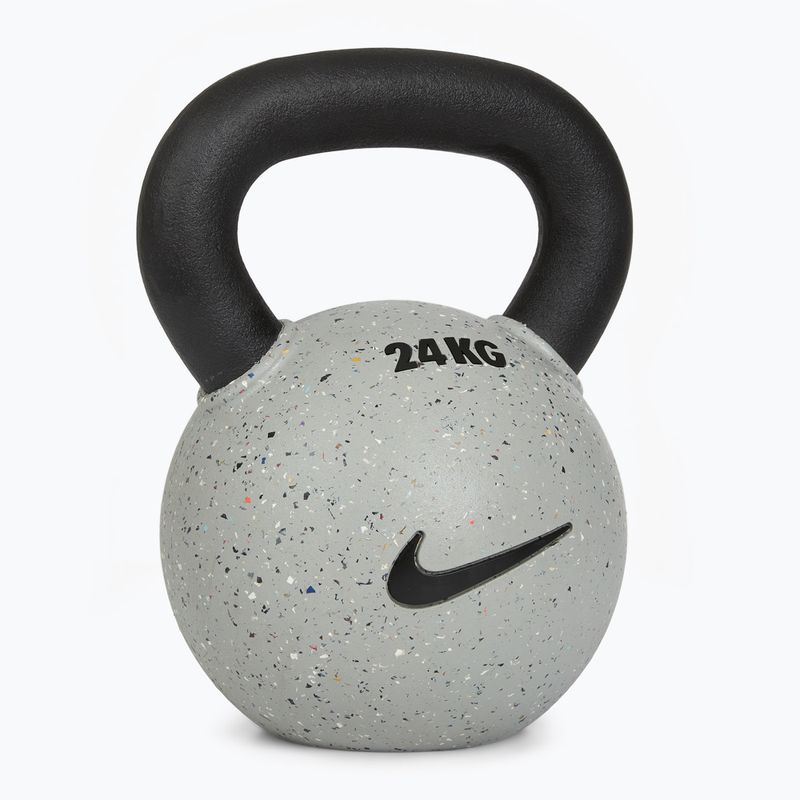 Kettlebell Nike Strength Rubber Coated 24 kg smoke grey