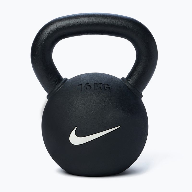 Kettlebell Nike Strength Rubber Coated 16 kg black/white