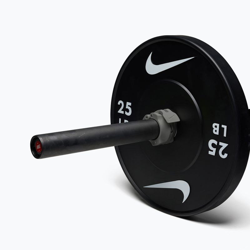 Súlyzórúd bilincsek Nike Strength Barbell Collars 2 pcs. grey/black 9