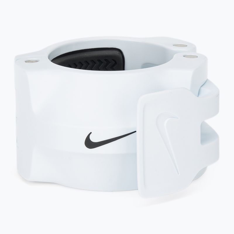 Súlyzórögzítők Nike Strength Barbell Collars 2 pcs. white/black 3