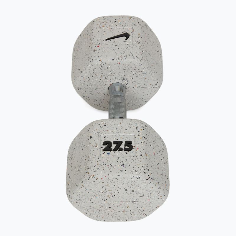 Gumizott kézi súlyzó Nike Strength Grind Dumbbell 27,5 kg wolf grey 2
