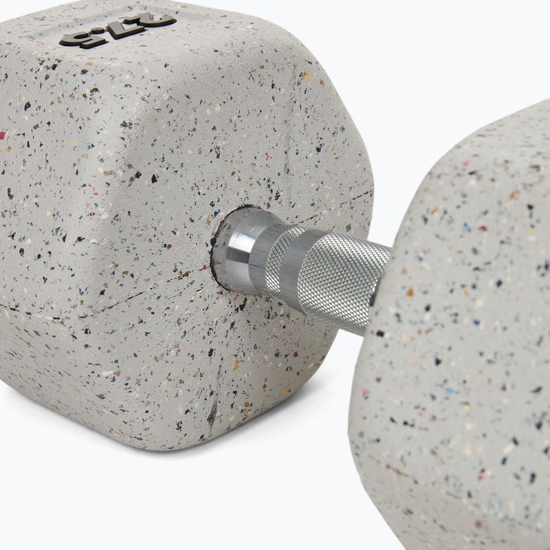 Gumizott kézi súlyzó Nike Strength Grind Dumbbell 27,5 kg wolf grey 4