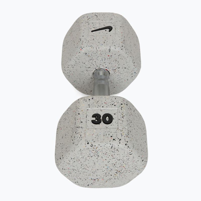 Gumizott kézi súlyzó Nike Strength Grind Dumbbell 30 kg wolf grey 2