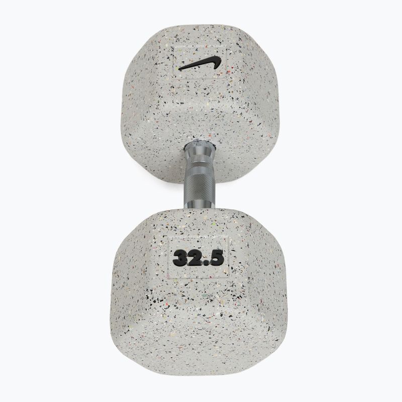 Gumizott kézi súlyzó Nike Strength Grind Dumbbell 32,5 kg wolf grey 2