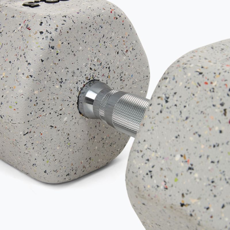 Gumizott kézi súlyzó Nike Strength Grind Dumbbell 32,5 kg wolf grey 4