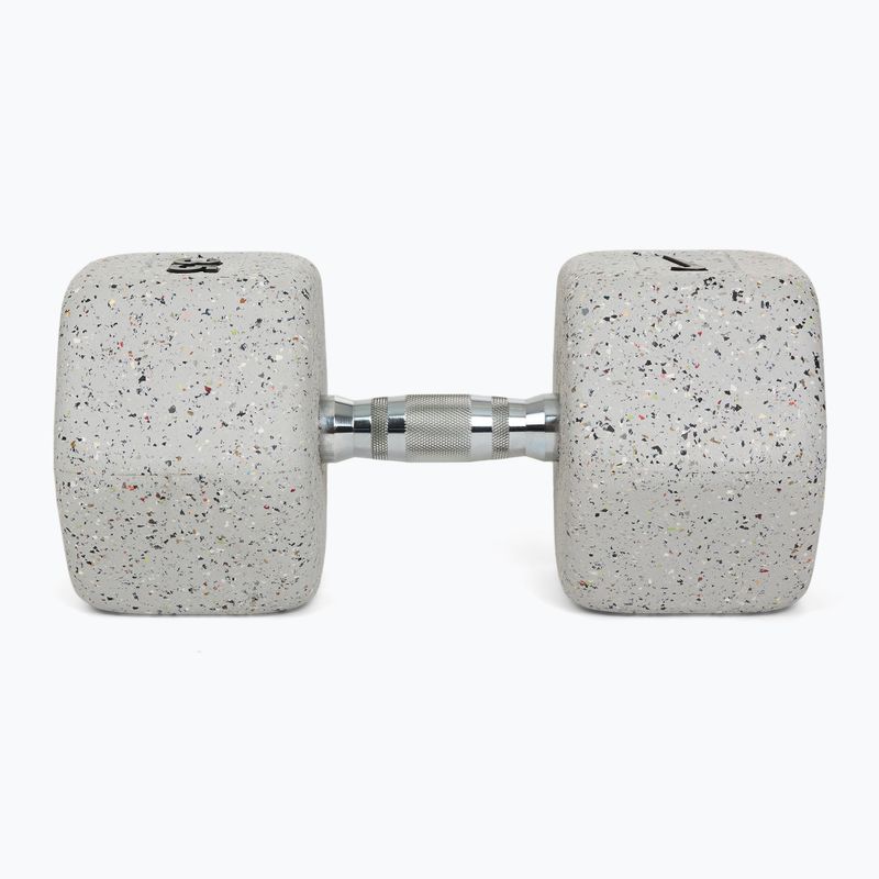 Gumizott kézi súlyzó Nike Strength Grind Dumbbell 35 kg wolf grey 3
