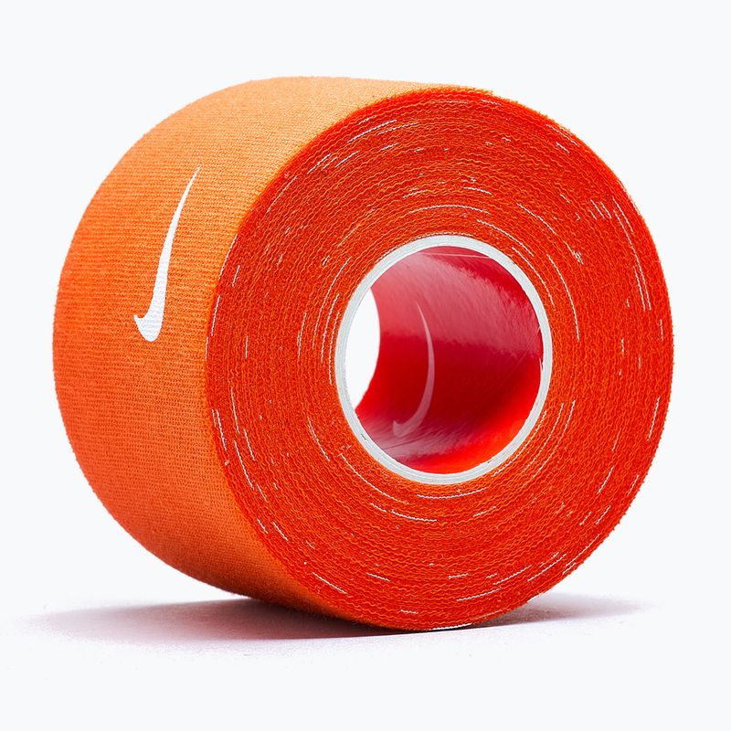 Kohéziós rugalmas kötés Nike Strenght Athletic Tape orange/white 6